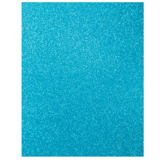 Foamy Diamantina Azul Cielo Carta Paquete/5 pzas Pascua Megafumi