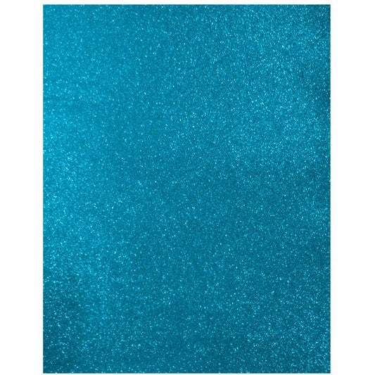 Foamy Diamantina Azul Eléctrico Carta Paquete/5 pzas Pascua Megafumi