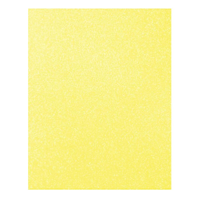 Foamy Diamantina Iris Amarillo Canario Carta Paquete/5 pzas Pascua Megafumi