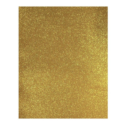 Foamy Diamantina Dorado 55 x 43 cm Paquete/5 pzas Pascua Megafumi