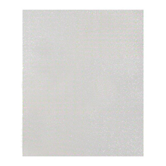 Foamy Diamantina Iris Blanco 55 x 43 cm Paquete/5 pzas Pascua Megafumi