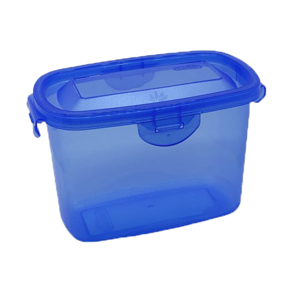 Contenedor de Alimentos Rectangular 454 Hermético Broch Azul Cubasa