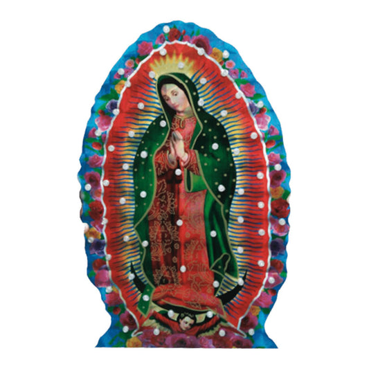 Luz Navidad 60L Led Virgen de Guadalupe Color Navicolors