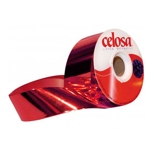 Cinta Celosa Liston Metalico Rojo #5 Modelo 280 Janel