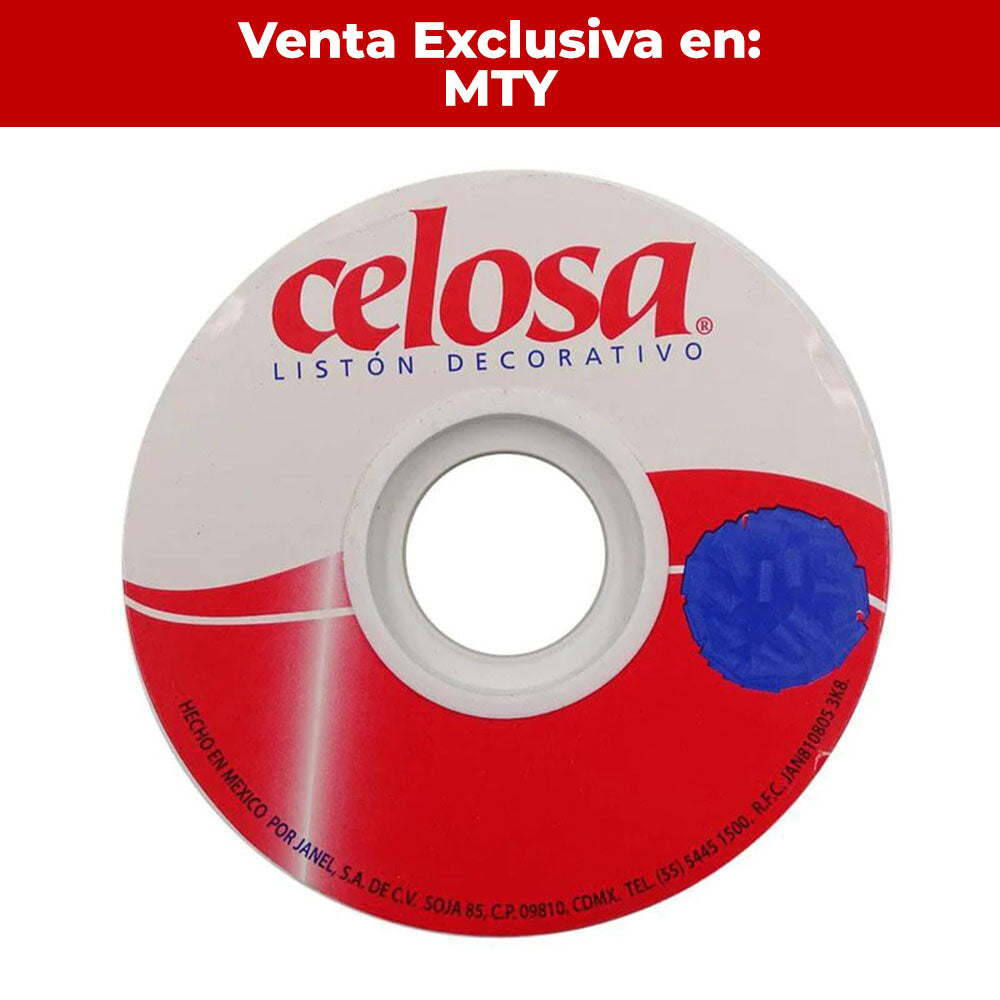 Cinta Celosa 225 #9 #22 Metalico Plata Boda Ribete Janel