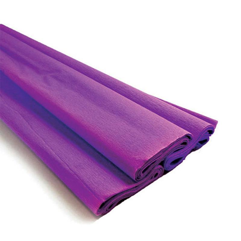 Papel Crepe Morado 10 piezas Colibrí 8-A