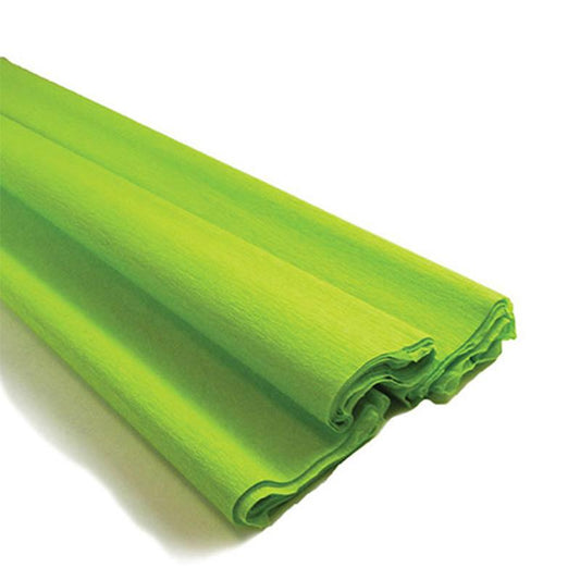 Papel Crepe Verde Bajo 10 piezas Colibrí 8-A