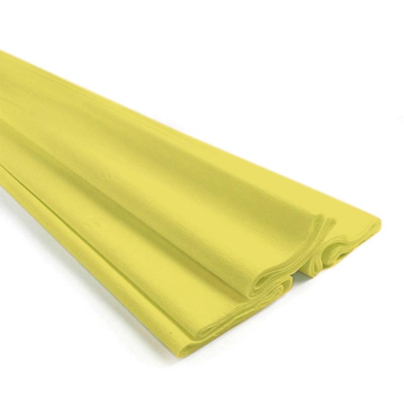 Papel Crepe Amarillo Huevo 10 piezas Colibri 8-A