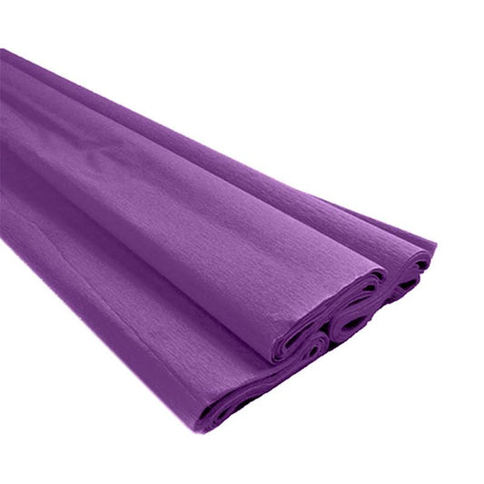 Papel Crepe Purpura 10 piezas Colibrí 8-A