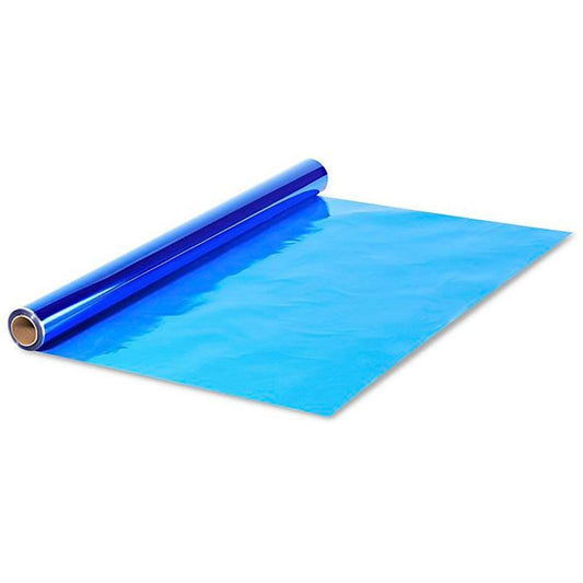 Papel Celofán Dulce Azul Pliego 90 x 100 cm 8-A (Paq. 10 pzas)