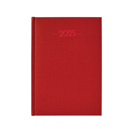 Agenda 2025 Diaria 14.5 x 20.5 Caribe Rojo Danpex