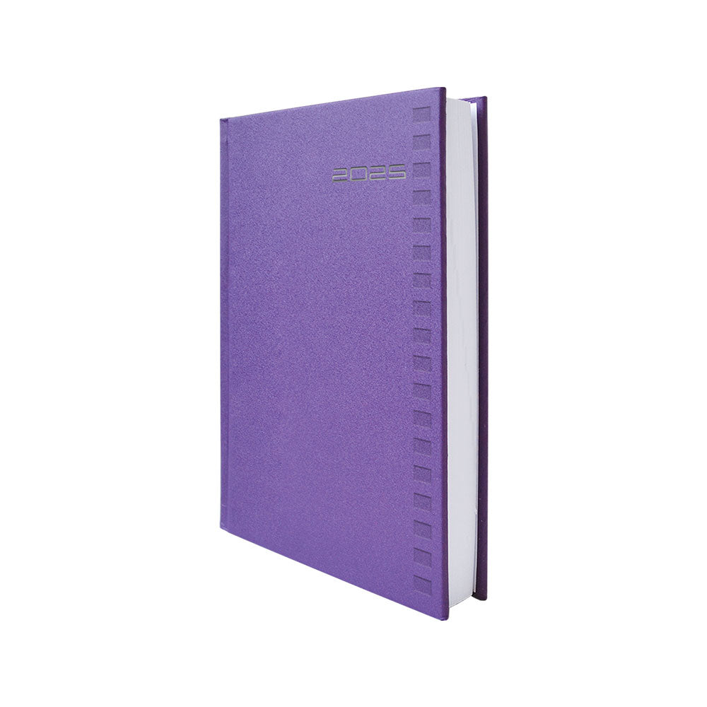 Agenda 2025 Diaria 14.5 x 20.5 Shot Morado Danpex