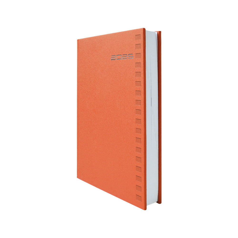 Agenda 2025 Diaria 14.5 x 20.5 Shot Naranja Danpex