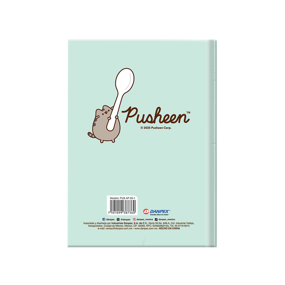 Agenda 2025 Diaria Pusheen con Stickers