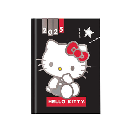 Agenda 2025 Diaria Hello Kitty con Stickers