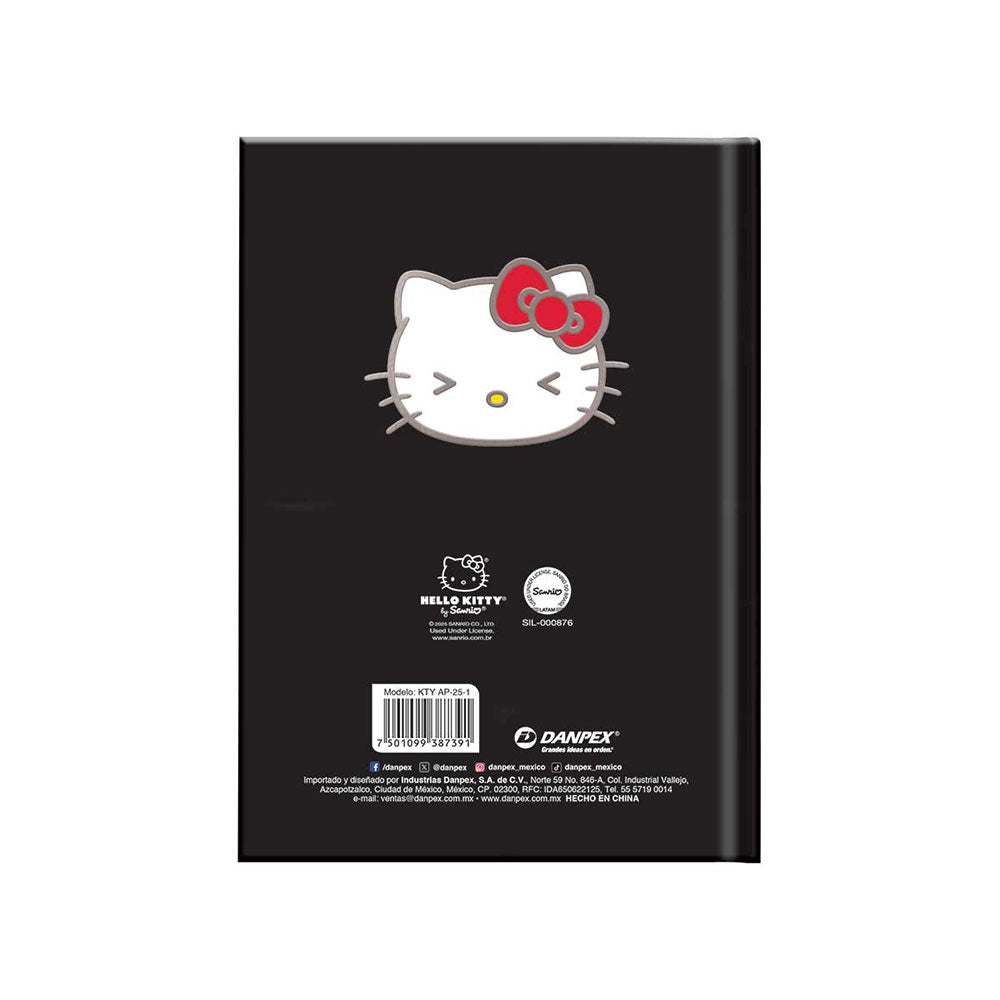 Agenda 2025 Diaria Hello Kitty con Stickers