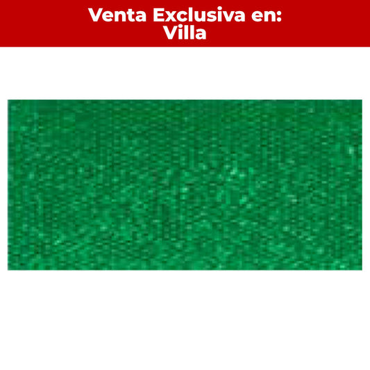 Papel Metalizado Gofrado Verde Rollo 25 mts Janel