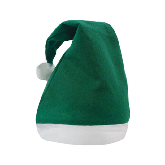 Gorro Navideño Verde Itrade (Paq. 12 pzas)