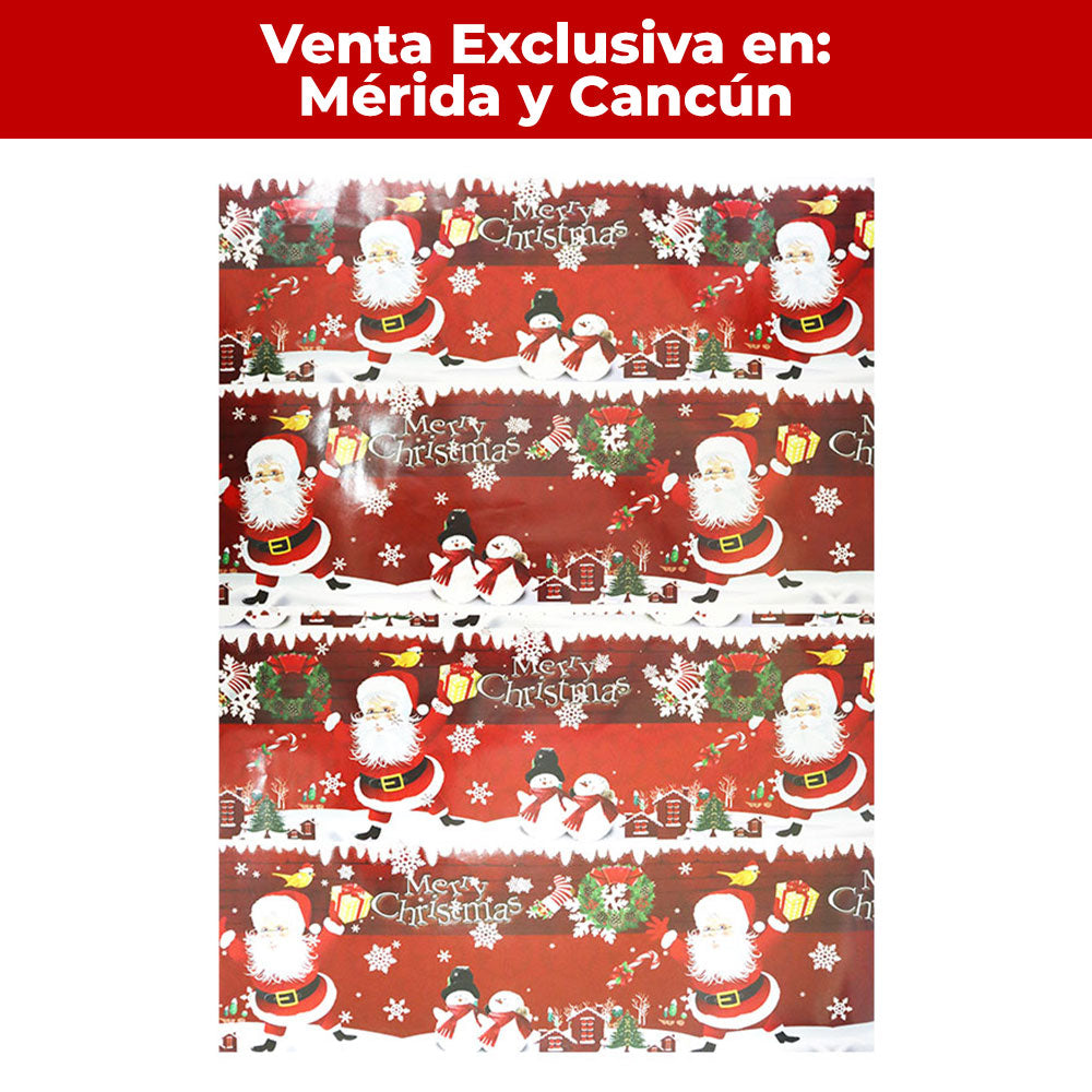 Papel de Regalo Navideño #1 75 x 51 cm 80 grs 10 piezas Itrade