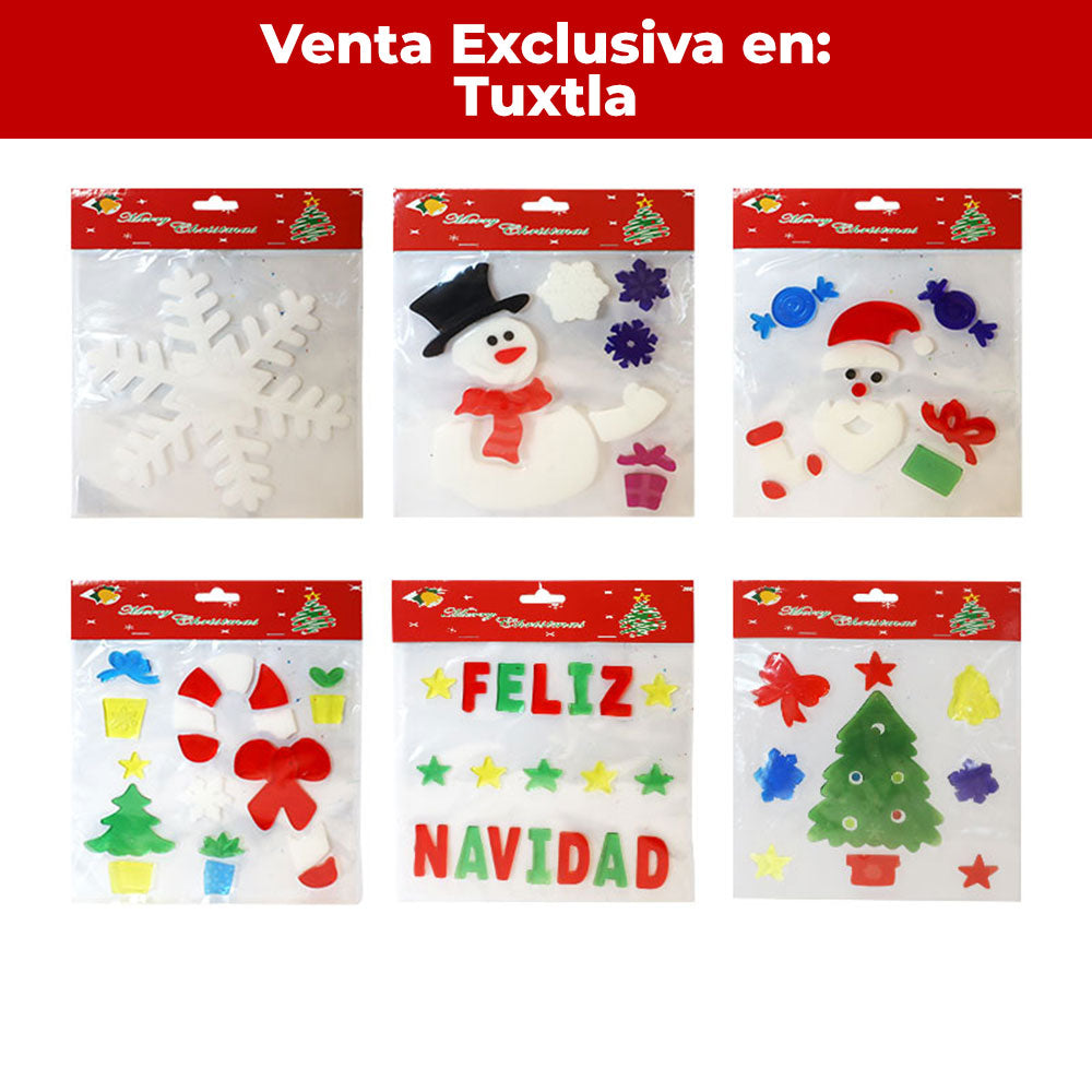 Adorno Navideño Colgante Pegatinas Jelly Sticker ITrade