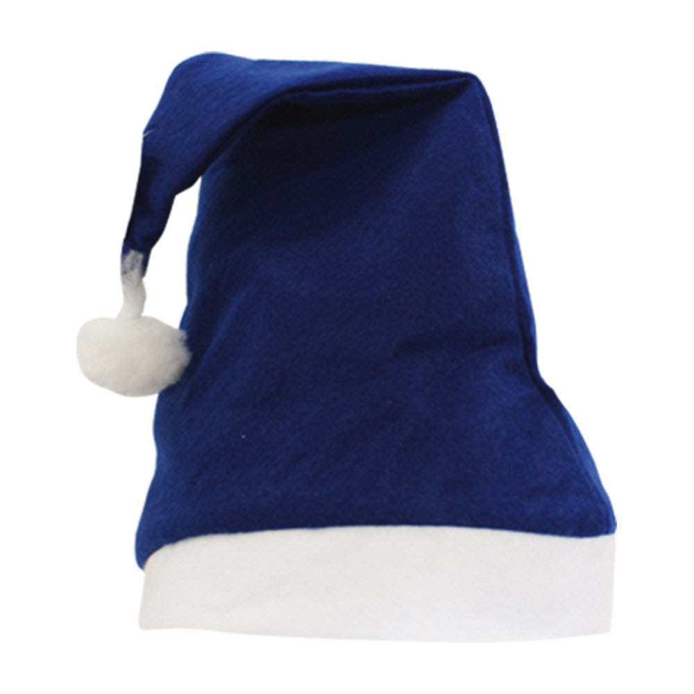 Gorro Navideño Azul Itrade (Paq. 12 pzas)